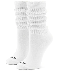 Hue Women's 4-Pack Wide Ribbed Slouch Casual Socks