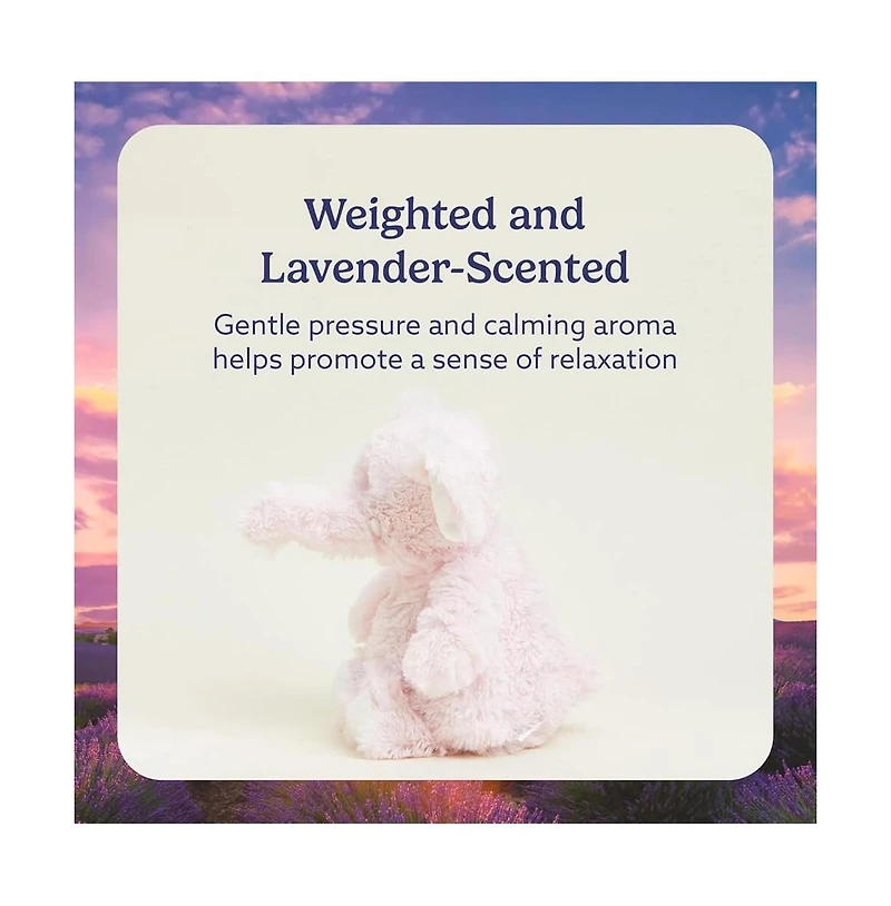 Microwavable French Lavender Scented Plush Pink Elephant