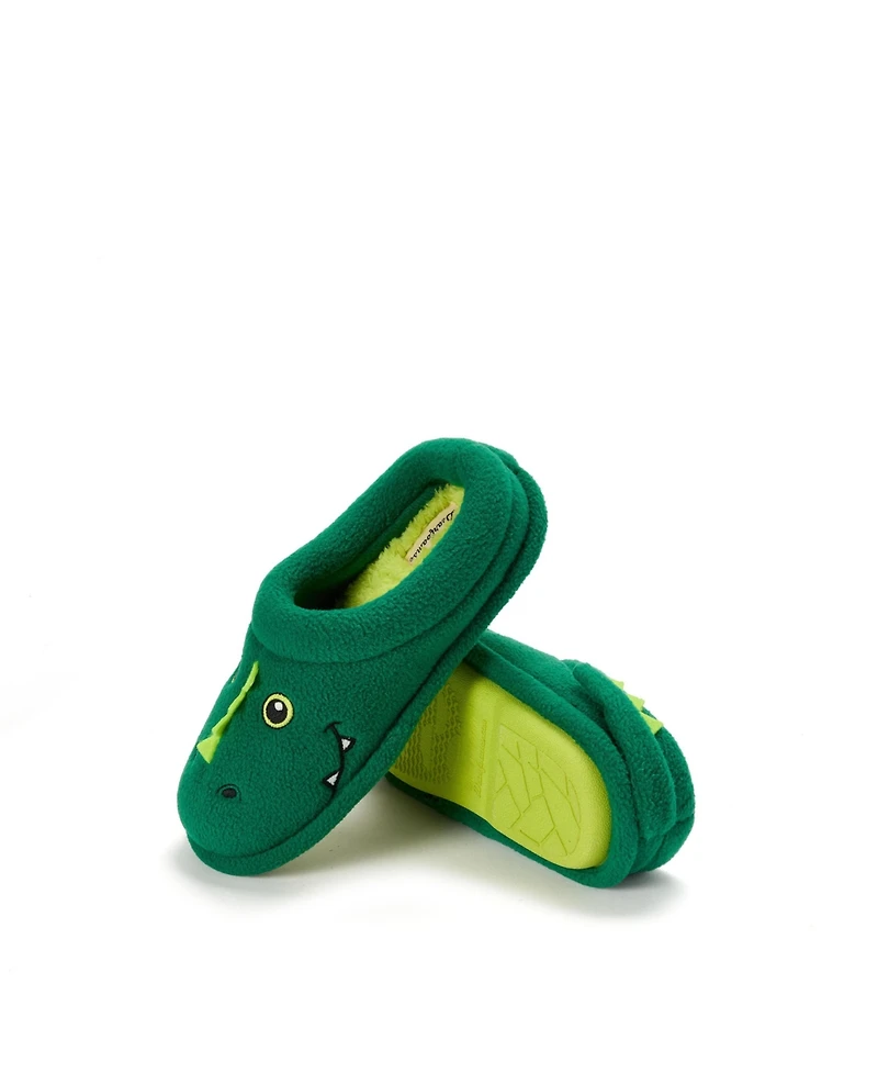 Dearfoams Kids Peyton Animal Slip-On Clog House Slipper