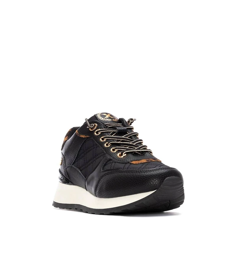 Women's Lace-Up Casual Sneakers By Xti