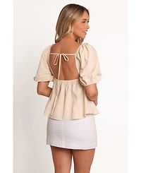 Petal and Pup Women's Jemima Puff Sleeve Top