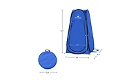 Wakeman Outdoors Pop Up Privacy Tent, Blue