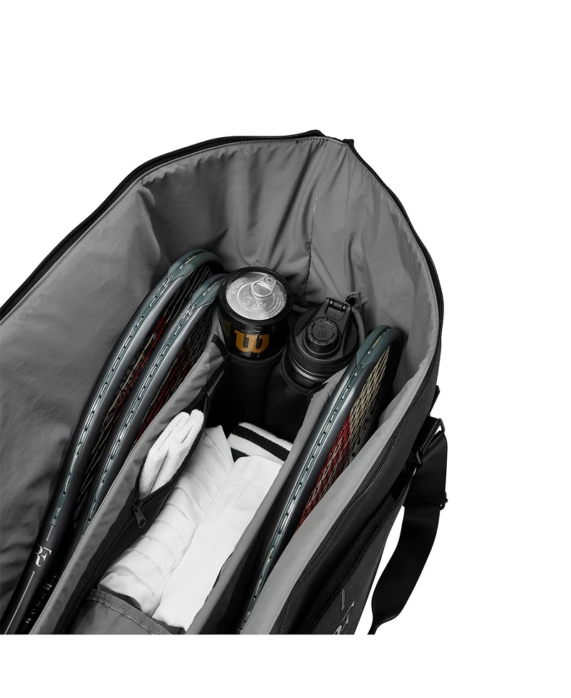 Wilson Rf Practice 6-pack Tennis Bag - Black