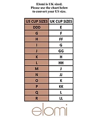 Elomi Teagan Underwire Padded Half Cup Bra