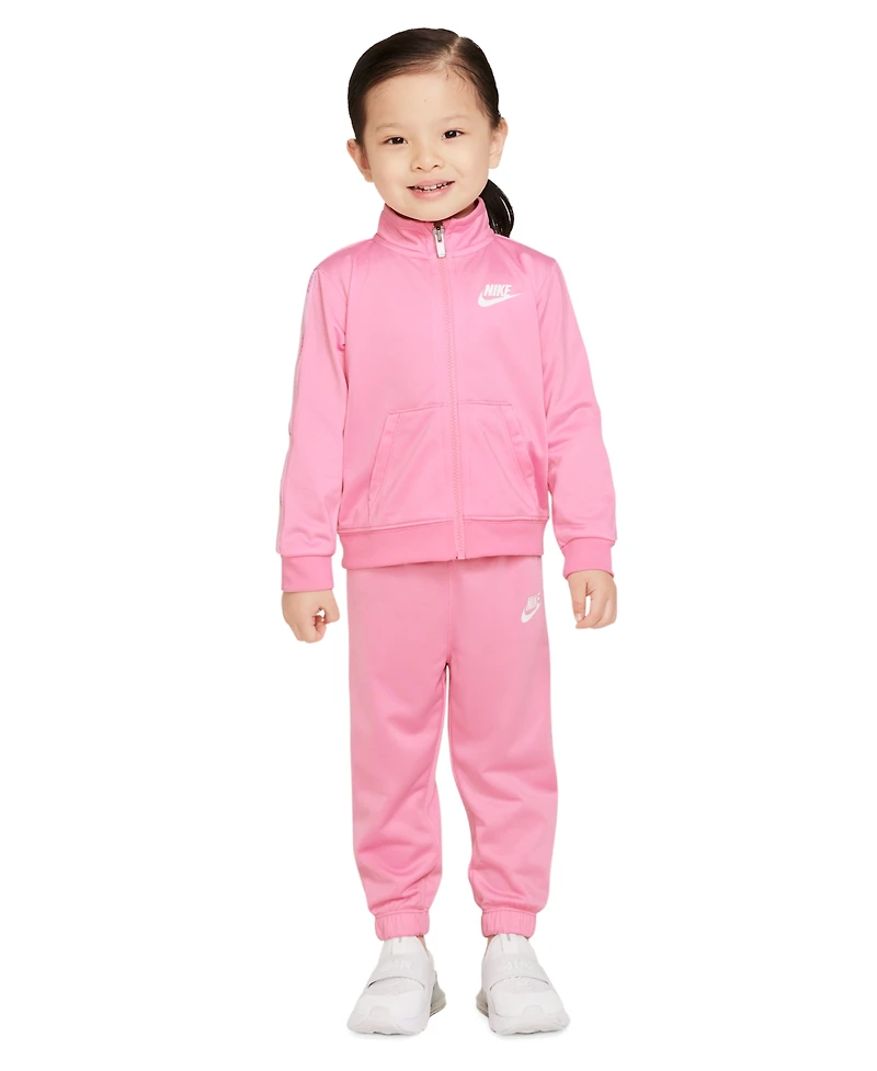Nike Baby Girls Tricot Tracksuit Jacket and Joggers, 2 Piece Set