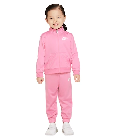 Nike Baby Girls Tricot Tracksuit Jacket and Joggers, 2 Piece Set