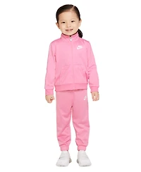 Nike Baby Girls Tricot Tracksuit Jacket and Joggers, 2 Piece Set