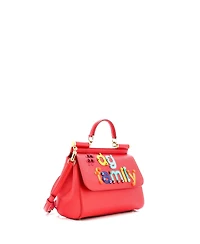 Pre-Owned Dolce & Gabbana Medium Family Miss Sicily Bag Patchwork Leather