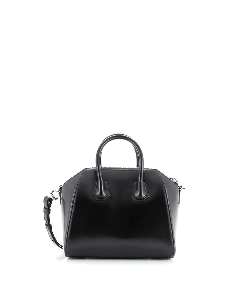 Pre-Owned Givenchy Mini Antigona Bag Glazed Leather