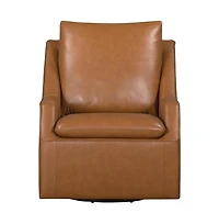 Parker Living Asher - Steamboat Ecru Swivel Accent Chair Two Pack