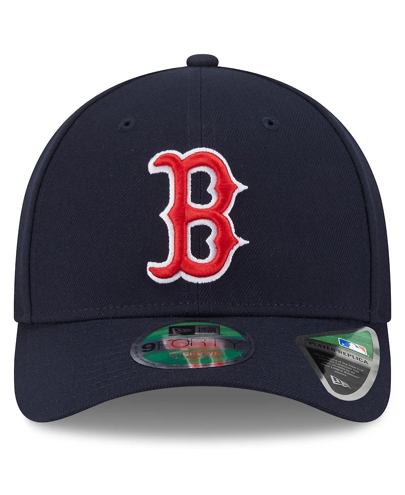 New Era Men's Navy Boston Red Sox 2025 Mlb Postseason Side Patch 9FORTY Adjustable Hat