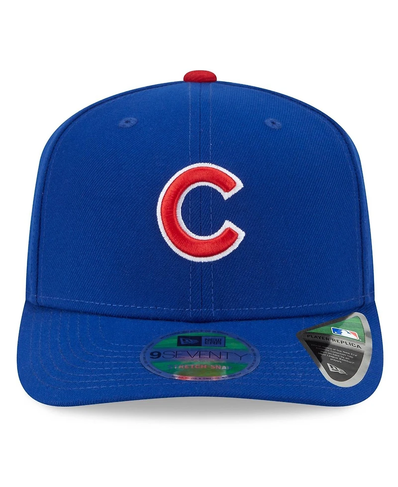 New Era Men's Royal Chicago Cubs 2025 Mlb Postseason Side Patch 9SEVENTY Adjustable Hat
