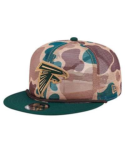 New Era Men's Camo Atlanta Falcons Duck Camo 9FIFTY Snapback Hat