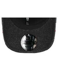 New Era Men's Denim/Navy Atlanta Braves Aztec Denim 9SEVENTY Adjustable Hat