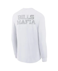 Nike Big Boys and Girls White Buffalo Bills 2025 Rivalries Collection Long Sleeve T-Shirt