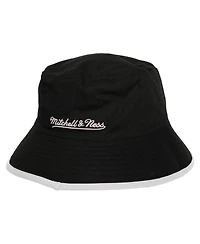 Mitchell & Ness Men's Black Philadelphia 76ers Flip It Reversible Bucket Hat