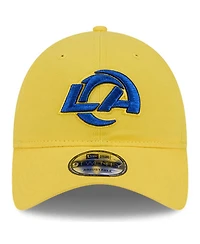 New Era Men's Gold Los Angeles Rams 2025 Rivalries Collection Team 9TWENTY Adjustable Hat