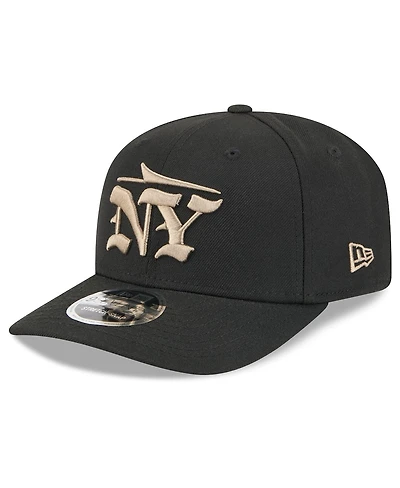 New Era Men's Black New York Jets 2025 Rivalries Collection Fan Pack 9SEVENTY Adjustable Hat