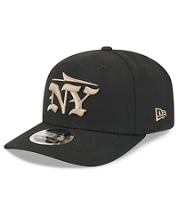 New Era Men's Black New York Jets 2025 Rivalries Collection Fan Pack 9SEVENTY Adjustable Hat