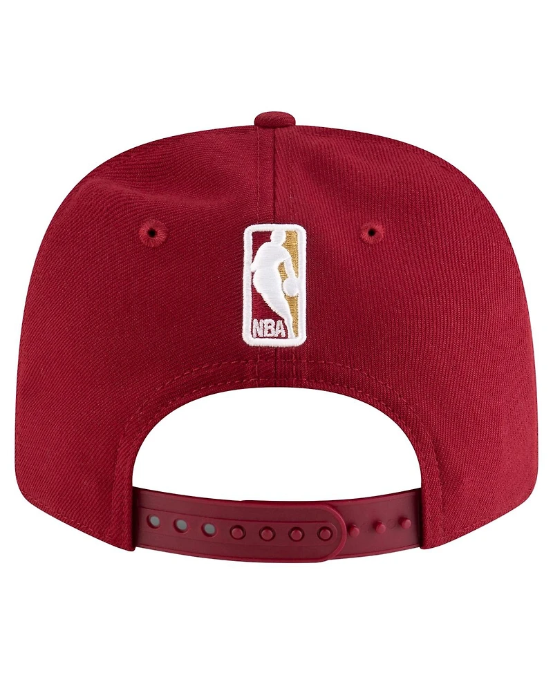 New Era Men's Wine Cleveland Cavaliers 9SEVENTY Stock Adjustable Hat