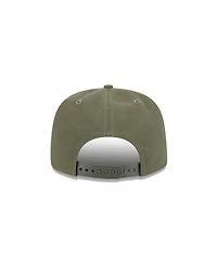 New Era Men's Olive Miami Dolphins Color Pack A-Frame 9FIFTY Snapback Hat