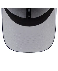New Era Men's Blue Dallas Mavericks Featherweight Poly Rope Flex 39Thirty Hat