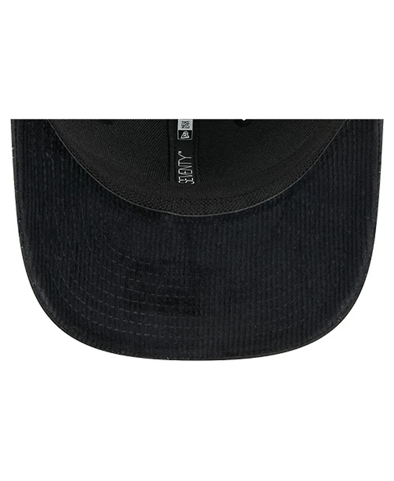 New Era Men's Black Dallas Mavericks Quilted 9SEVENTY Trucker Adjustable Hat