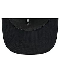New Era Men's Black Minnesota Timberwolves Quilted 9SEVENTY Trucker Adjustable Hat