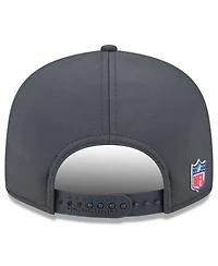 New Era Men's Charcoal Seattle Seahawks 2025 Sideline Cold Weather Split Panel 9FIFTY Snapback Hat