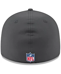 New Era Men's Charcoal Pittsburgh Steelers 2025 Sideline Cold Weather Retro Crown 59FIFTY Fitted Hat