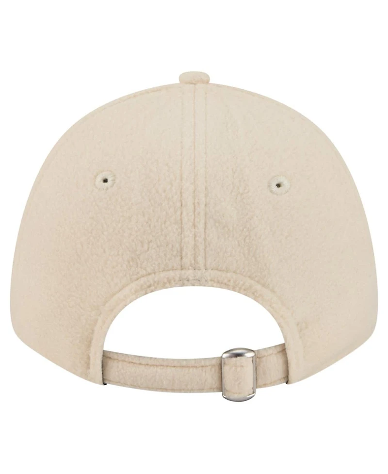 New Era Women's Cream Las Vegas Raiders Comfy 9FORTY Adjustable Hat