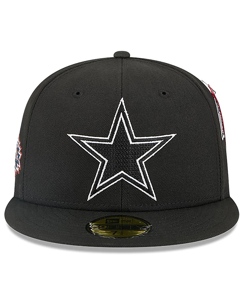 New Era x Alpha Men's Industries Black Dallas Cowboys 59FIFTY Fitted Hat