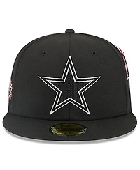 New Era x Alpha Men's Industries Black Dallas Cowboys 59FIFTY Fitted Hat
