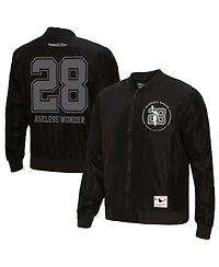 Mitchell & Ness Men's Darrell Green Black Washington Commanders Wonder Full-Zip Jacket