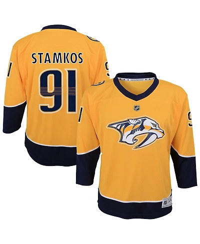 Outerstuff Big Boys and Girls Steven Stamkos Gold Nashville Predators Alternate Replica Player Jersey