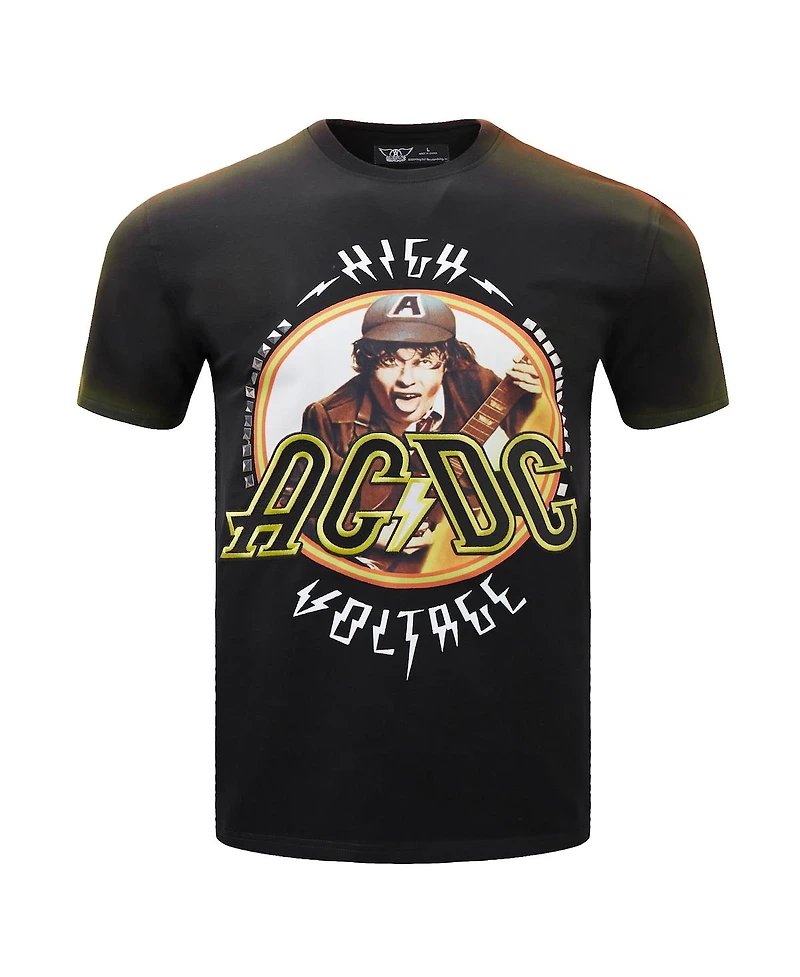 Freeze Max Men's Black Ac/Dc High Voltage T-Shirt