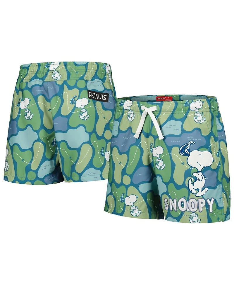 Freeze Max Big Boys and Girls Peanuts Snoopy Map Shorts