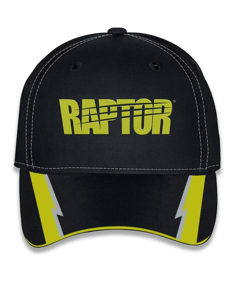 Checkered Flag Sports Men's and Women's Black William Byron Raptor Uniform Adjustable Hat