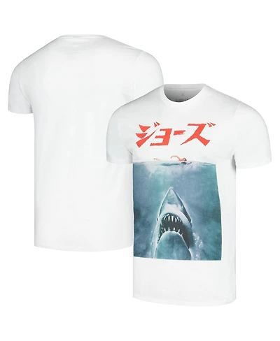 Ripple Junction Men's White Jaws Kanji T-Shirt