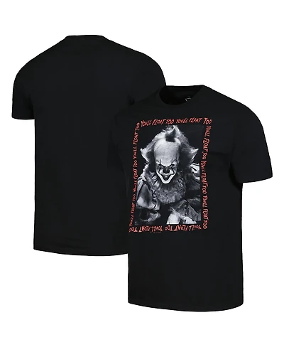 Ripple Junction Men's Black It You'll Float Too Graphic T-Shirt