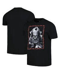 Ripple Junction Men's Black It You'll Float Too Graphic T-Shirt