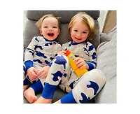 Everly Grey Baby Boys Emerson Fitted Long Sleeve Two-Piece Pajamas