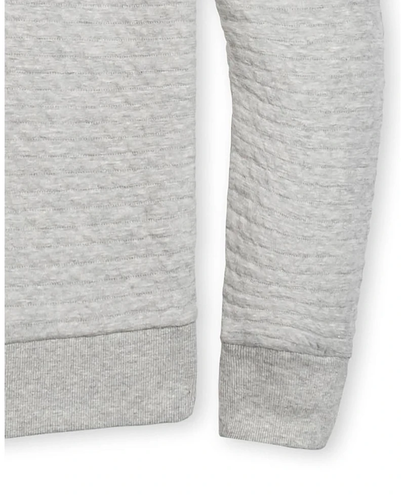 Hope & Henry Men's Quilted Half Zip Pullover