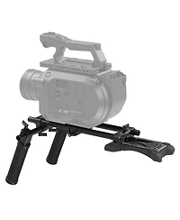 SmallRig 2896B Basic Shoulder Mount Kit with Basic Shoulder Pad and 2x 15mm Aluminum Rod