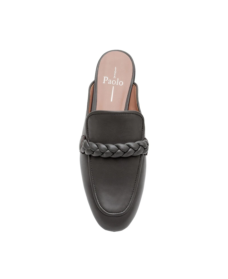 Amy | Classic Apron Toe Braided Mule