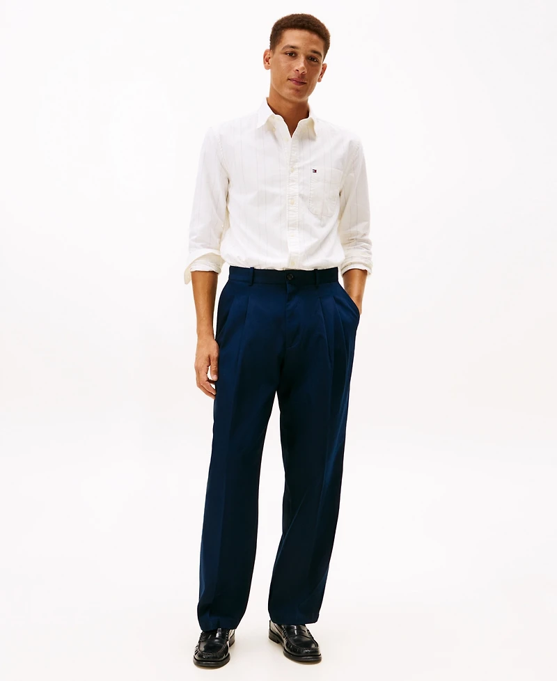 Tommy Hilfiger Men's Heritage Oxford Long-Sleeve Shirt