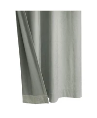 Habitat Bristol Room Darkening Uv Protecion Grommet Curtain Panel for Windows 52" x Grey