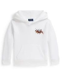 Polo Ralph Lauren Boys 2-7 Triple-Pony Long-Sleeve Hoodie
