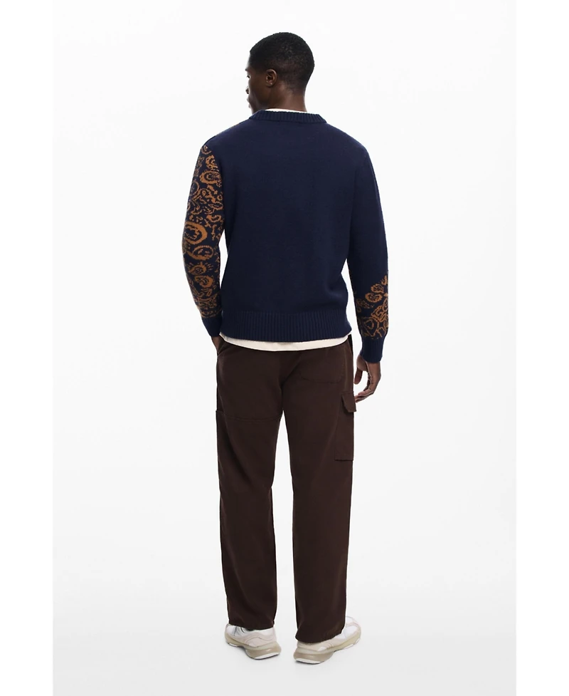 Desigual Men's Paisley sweater