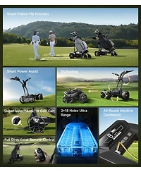 Navee Birdie 3X Electric Golf Push Cart